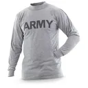 U.S. Military Surplus Army Long Sleeve T-Shirt New - Military Surplus