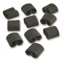 U.S. Military Surplus FireForce 1" Wide Elastic Keepers 10 Pack New - Fire Force