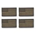 U.S. Military Surplus FireForce U.S. Flag Patch with Hook-and-Loop Back 4 Pack New - Fire Force