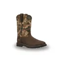 Ariat Men's Groundbreaker Antler Waterproof Wide Square Toe Work Boots - Ariat