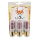 Phoenix Rising Double Slug 12 Gauge 2 3/4" (2) 7/8-oz. Alloy Slugs 3 Rounds - Phoenix Rising