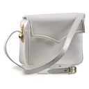 Italian Military Surplus White Leather Handbag New - Sportsman's Guide