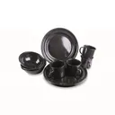 Mil-Tec 12-Piece Enamel Dinnerware Set - Sportsman's Guide