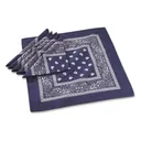 Mil-Tec Blue Western Bandanas 6 pack - Mil-Tec