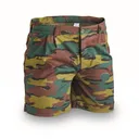 Belgian Military Surplus Cotton Camo BDU Shorts New - Sportsman's Guide