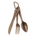 Mil-Tec 3-Piece Polycarbonate Chow Utensil Set Olive Drab - Sportsman's Guide