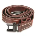 German Military MG42/MG3 Leather Sling Dark Brown Reproduction - Sportsman's Guide
