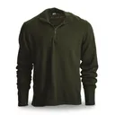 French Military Surplus Wool Blend Quarter Zip Sweater New - Sportsman's Guide