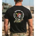 Portuguese Military Surplus Fortune Favours the Bold T-Shirt New - 