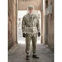 Israeli Military Surplus 2 Piece Waterproof Clear Chemical Suit New - 