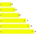 WHITEWATER ARCHERY SOLID NEON YELLOW WRAP .204 15PK - White Water Archery