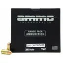 AMMO INC 380 Auto 100Gr TMC Signature Target 250rd - Ammo Inc