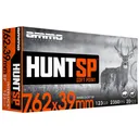 AMMO INC 7.62x39 123Gr Hunt SP 20rd - Ammo Inc