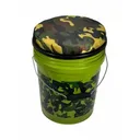 ALLEN Camo Bucket with Vanish Swivel Seat Bucket Lid - Allen Company