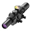 BURRIS MTAC Riflescope 1-4x24mm Tactical Kit, Black - Burris