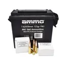 AMMO INC 7.62x39 Incorporated 123Gr Full Metal Jacket 180rd - Ammo Inc