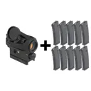 VORTEX SPARC AR Red Dot + 10 Magpul PMags M2 - Vortex