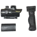 JUST RIGHT CARBINES JRC BSA 30MM RED DOT TUFF GRIP FLD FRNT GRP - Just Right Carbines
