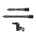 ELITE ARCHERY Carbon Micro Stabilizer Kit 8/10" - Sienna Brown - Elite Archery