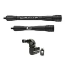 ELITE ARCHERY Carbon Micro Stabilizer Kit 8/10" - Black - Elite Archery