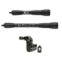 ELITE ARCHERY Carbon Stabilizer Kit 8/11" - Black - Elite Archery