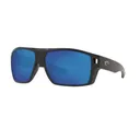 COSTA Diego - Blue Mirror 580G / Matte Black Sunglasses - Costa