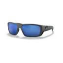 COSTA Fantail Pro Matte Grey / 580G Blue Mirror Polarized Sunglasses - Costa