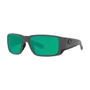 COSTA Blackfin Pro - Green Mirror /Matte Gray Sunglasses - Costa Del Mar