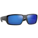 COSTA Fantail Pro - Matte Black w/ Blue Polarized Lenses - Costa Del Mar