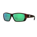 COSTA Tuna Alley 10 Tortoise w/ Green Mirror 580G - Costa Del Mar