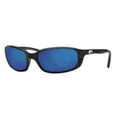 COSTA Brine 11 Matte Black w/ Blue Mirror 580G - Costa Del Mar