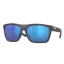 COSTA Pargo Net 580G Blue Mirror Polarized Sunglasses | Dark Grey Frames - Costa