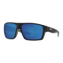 COSTA Bloke 124 Matte Black Matte Gr w/ Blue Mirror 580P - Costa