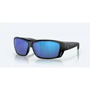 COSTA Del Mar Cat Cay 580P Blue Mirror Polarized Sunglasses | Blackout Frame - Costa