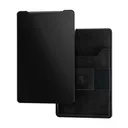 GROOVE LIFE Leather Wallet Gun Metal Black - Groove Life