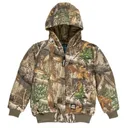 BERNE WORKWEAR Youth Softstone Hooded Jacket Realtree Edge - Berne Workwear
