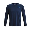 UNDER ARMOUR Men's UA Freedom Flag Long Sleeve (Navy-Red) - Under Armour