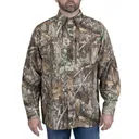HABIT Hatcher Pass LS Camo Guide Shirt RT Edge - Habit Outdoors