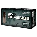 LIBERTY AMMUNITION 223 Rem Civil Defense Copper Mono HP 55Gr 20rd - Liberty
