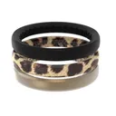 GROOVE LIFE Ring Stackable Leopard / Gold / Black - Groove Life