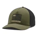 Men's UA Freedom Trucker Cap - Black, Green, & Desert Sand - Under Armour
