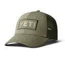 YETI Core Patch Trucker Hat Olive on Olive - Yeti