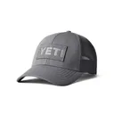 YETI Core Patch Trucker Hat Gray on Gray - Yeti
