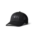 YETI Core Patch Trucker Hat Black on Black - Yeti