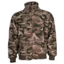 WORLD FAMOUS Berber Camo Full Zip Jacket - World Famous