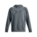 UNDER ARMOUR Men's UA Rival Fleece Antler Hoodie - Gray - Under Armour