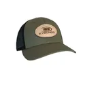 KYGUNCO Leather Logo Patch on Richardson 115 Low-Pro Trucker Cap MD/LG | Loden & Black - Kygunco