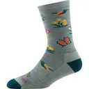 DARN TOUGH Women's Cottage Bloom Lightweight Crew Sock - Seafoam - Darn Tough Vermont