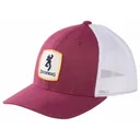 BROWNING Finn Logo Snapback Hat - Maroon - Browning