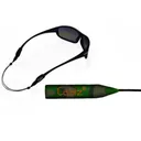 CABLZ Zips Adjustable Sunglasses Holder 14" Camo / Orange / Black - Cablz